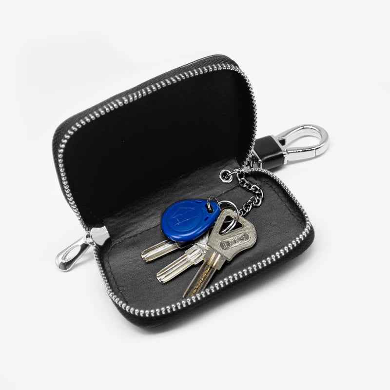 Premium Leather Key Case for Mazda