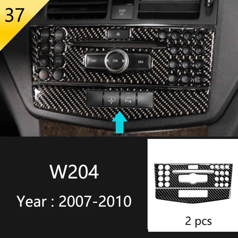 Carbon Fiber Window Trim for Mercedes C-Class W204/C180/C200 Type 37 – Car Accessories | MotorWorld Marketplace