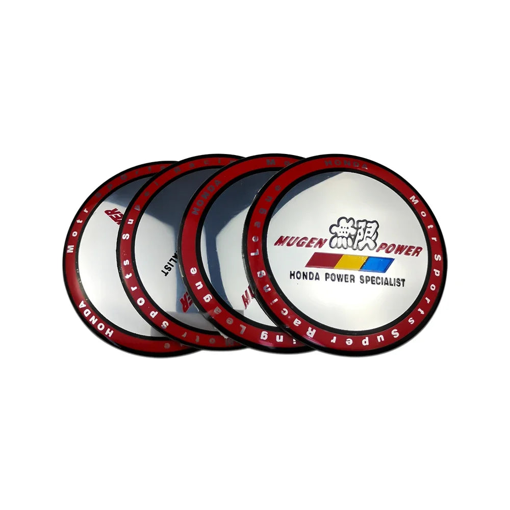 56mm(2.2") Mugen Power Hub Caps for Honda