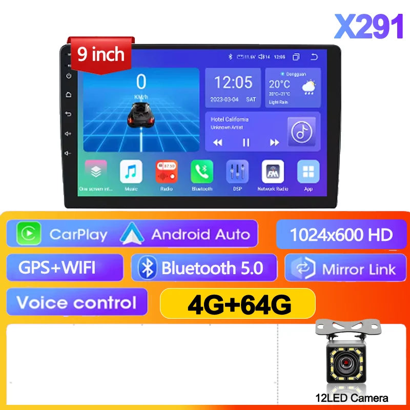 Universal 2 Din Android 13 Car Radio 7/9/10" 64G GPS BT 9-4G 64G CarPlay-CAM China Mainland – Car Accessories | MotorWorld Marketplace