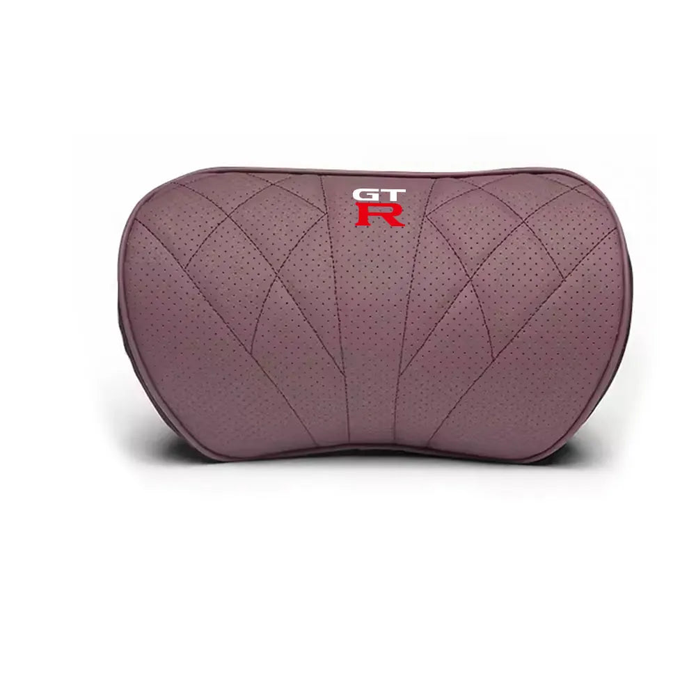 Premium Leather Neck & Lumbar Pillow for Nissan Models