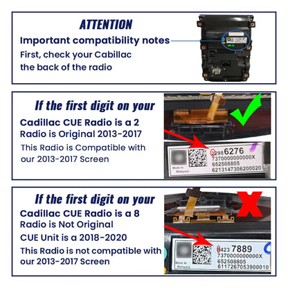 Cadillac CUE Touchscreen 2013-2017 ATS CTS SRX XTS +Tool – Car Accessories | MotorWorld Marketplace