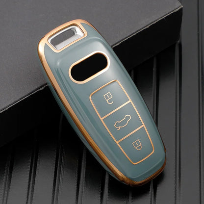 Audi TPU Key Fob Cover Case for Q8 RSQ8 A6 A7 RS6 RS7 S6