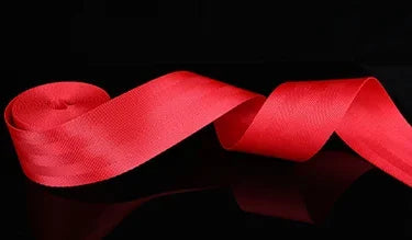 **3.6M Racing Seat Belt Webbing – Reinforced, Certified Safety** Red – Car Accessories | MotorWorld Marketplace