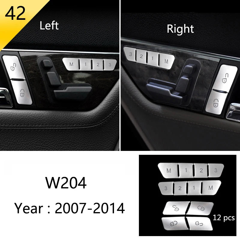 Carbon Fiber Window Trim for Mercedes C-Class W204/C180/C200 Type 42 – Car Accessories | MotorWorld Marketplace