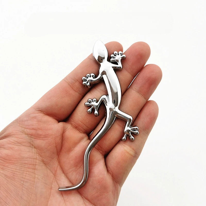 3D Metal Gecko Emblem Badge for Audi Quattro A3-A7 Q3-Q7 Silver Right – Car Accessories | MotorWorld Marketplace