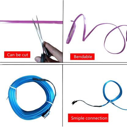 Luces ambientales interiores LED