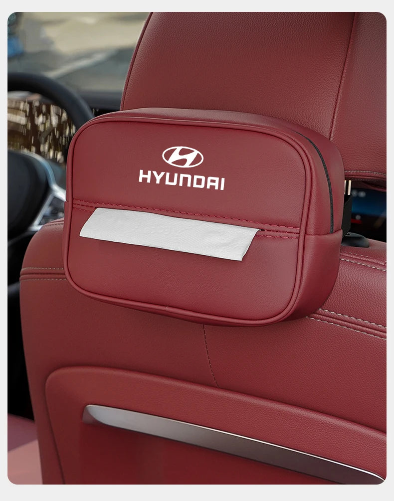 Hyundai Genesis N-LINE Armrest Tissue Box & Sunshade Kit