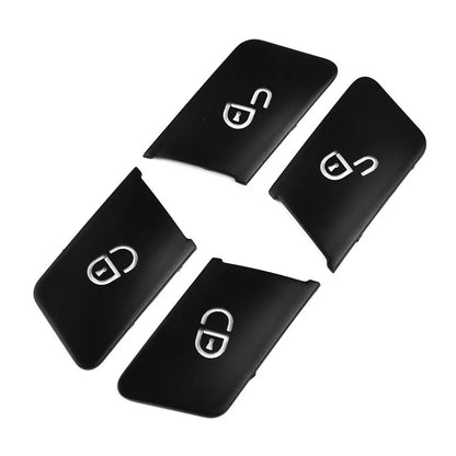 Mercedes W204/W212 Door Lock Switch Cover Set 4-Door