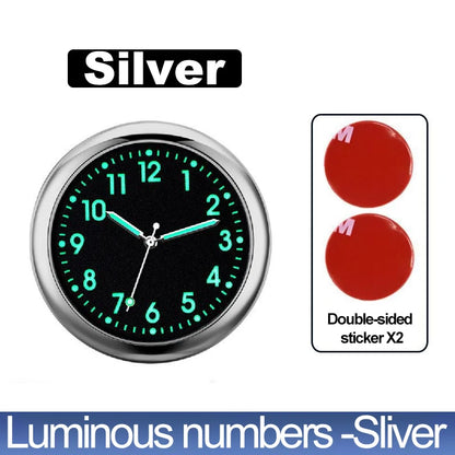 Luminous Quartz Stick-On Car Clock – Pro Auto Accessory