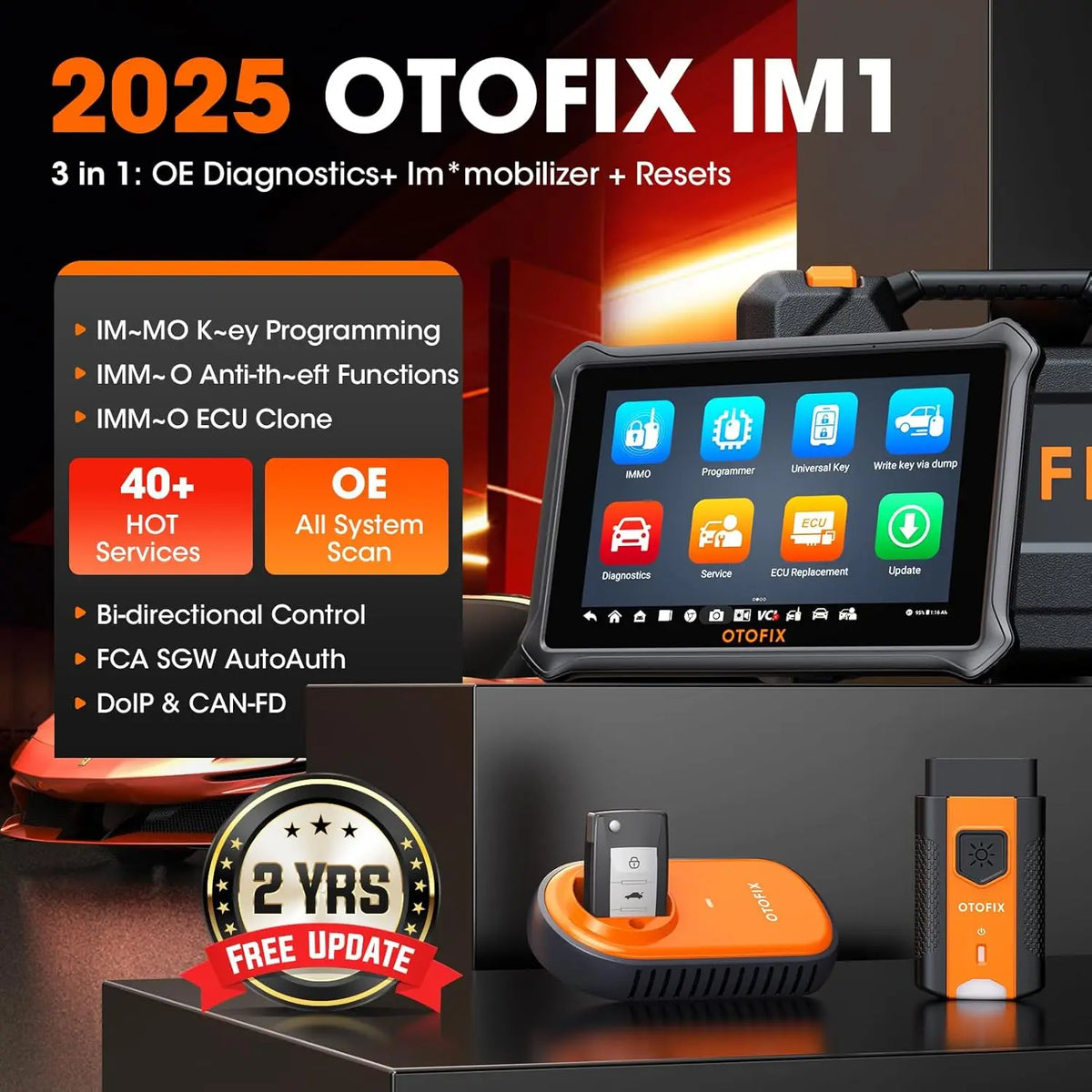 OTOFIX IM1 XP1 Pro Key Programmer & Full System Scanner – Car Accessories | MotorWorld Marketplace