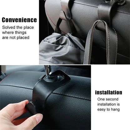 Crochet universel pour appui-tête de siège auto - Organiseur de siège arrière professionnel