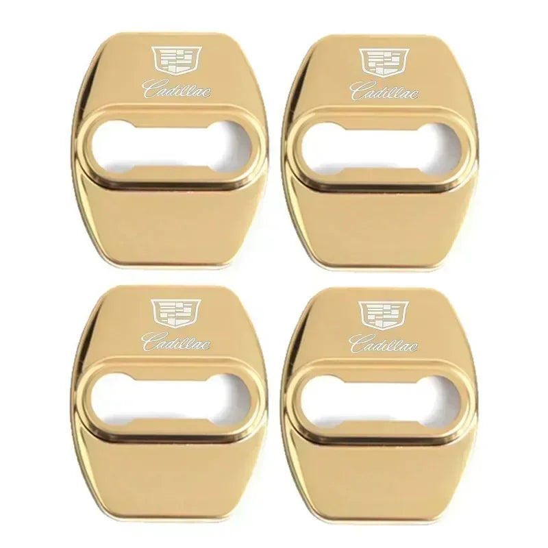 (NOT SOLD TO USA) 4pcs Door Lock Cover Stickers for Cadillac CTS ATS Escalade – Car Accessories | MotorWorld Marketplace