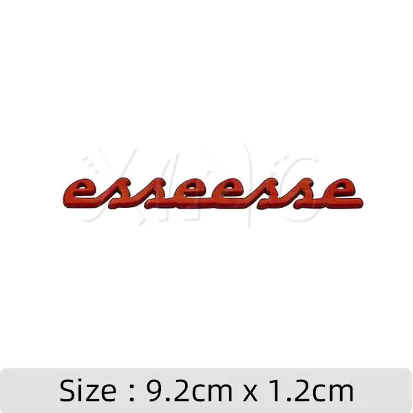 3D Metal Trunk Emblem for Abarth Competizione, Tunismo & Esseesse For Esseesse Red – Car Accessories | MotorWorld Marketplace