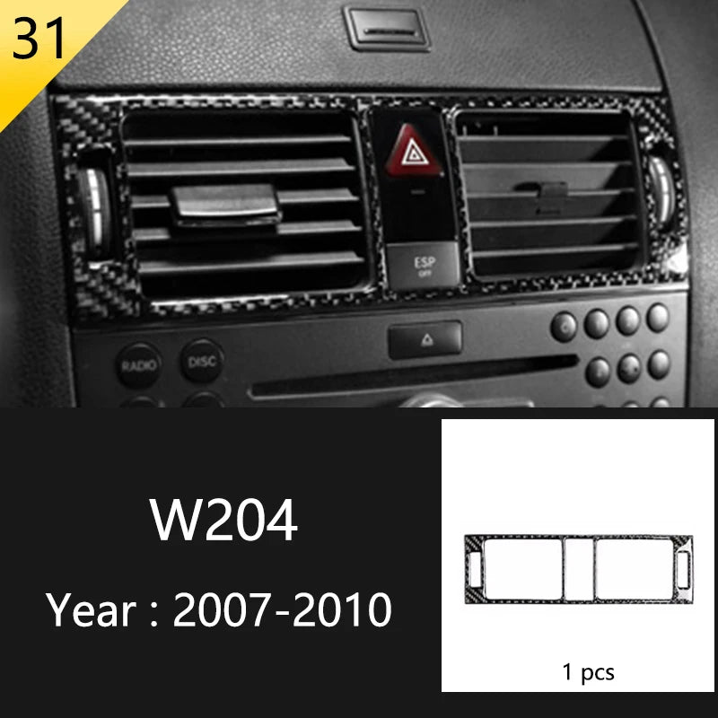 Carbon Fiber Window Trim for Mercedes C-Class W204/C180/C200 Type 31 – Car Accessories | MotorWorld Marketplace