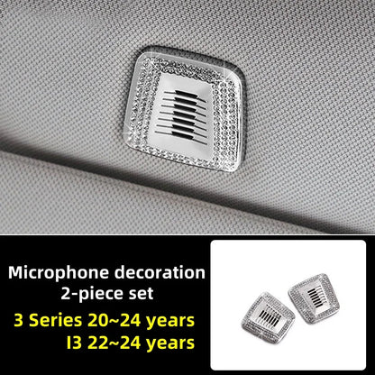 (NOT SOLD TO USA) BMW 3 Series/I3 20-24 Diamond AC Vent & Knob Trim Set Microphone cover China Mainland – Car Accessories | MotorWorld Marketplace