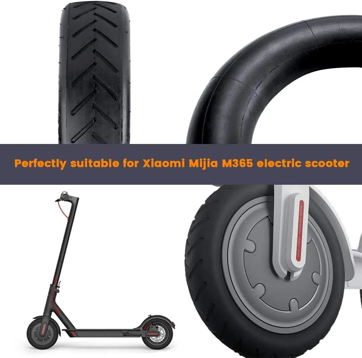 8.5" M365 Pro Tire & Thick Inner Tube for Xiaomi Scooter – Car Accessories | MotorWorld Marketplace