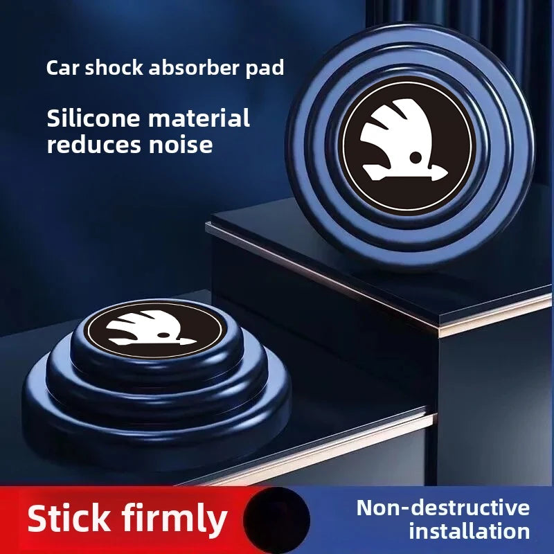 Thickened Trunk Shock Pads for Skoda