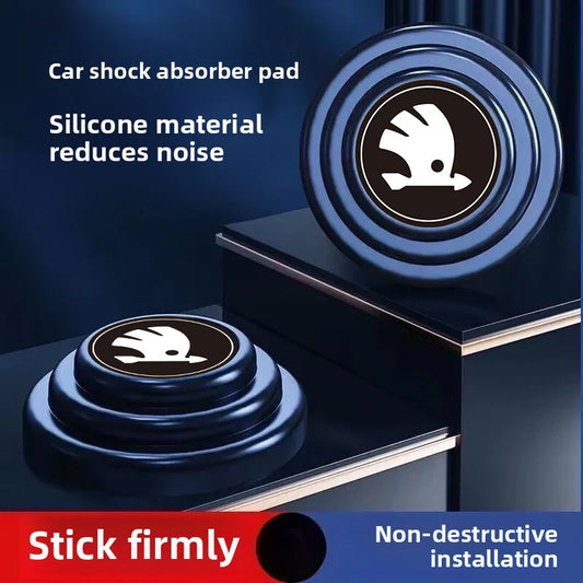 Thickened Trunk Shock Pads for Skoda