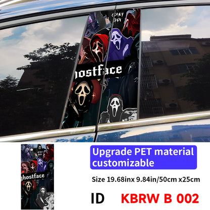 Horror Ghost B Pillar Car Stickers | Waterproof, UV-Proof 002 – Car Accessories | MotorWorld Marketplace