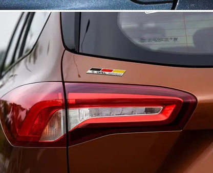 Opel Aluminum Badge Decal – Pro Auto Accessory