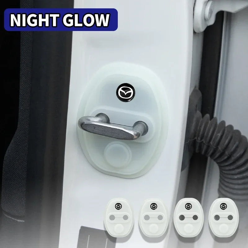 Mazda Door Silicone Protector Shockproof Scratch-Resist 4pcs