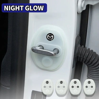 Mazda Door Silicone Protector Shockproof Scratch-Resist 4pcs