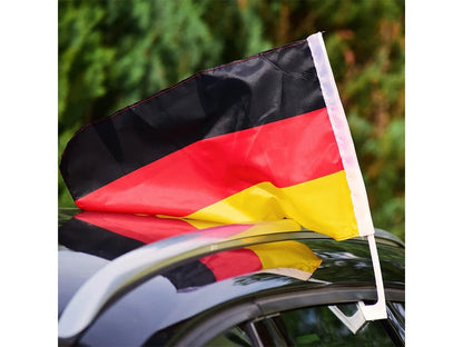 Germany Car Flag 30x45cm with Durable Flagpole