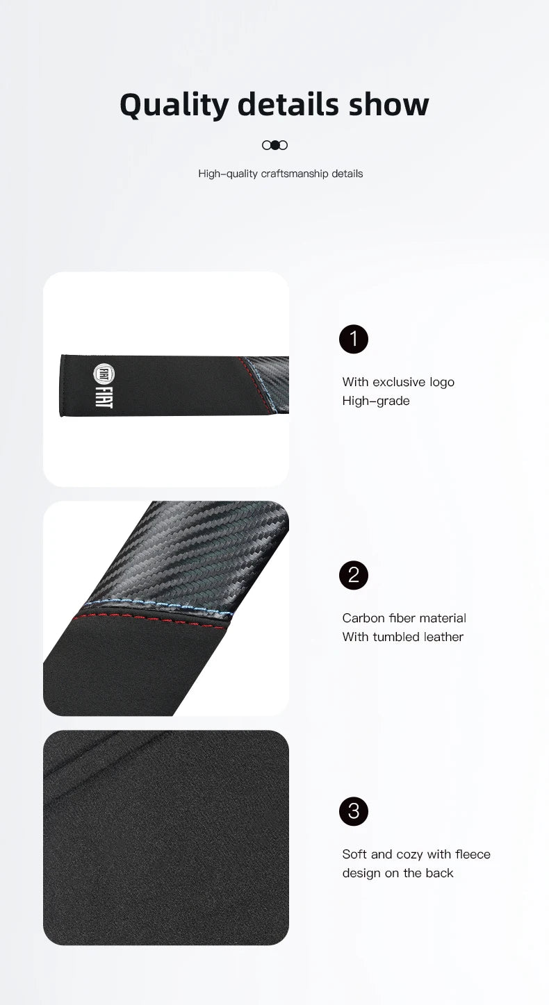Fiat Seat Belt Shoulder Cover – Pro Comfort, All Models