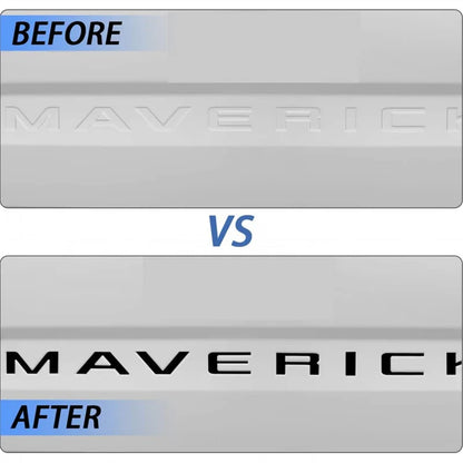 Ford Maverick Tremor Rear Trunk English Letter Emblem Decal