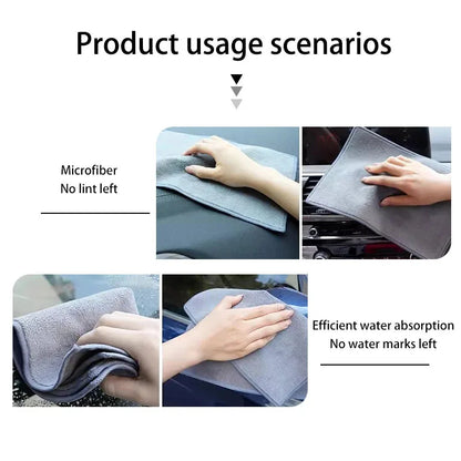 Premium Suede Leather Cleaning Cloth for Ford Models