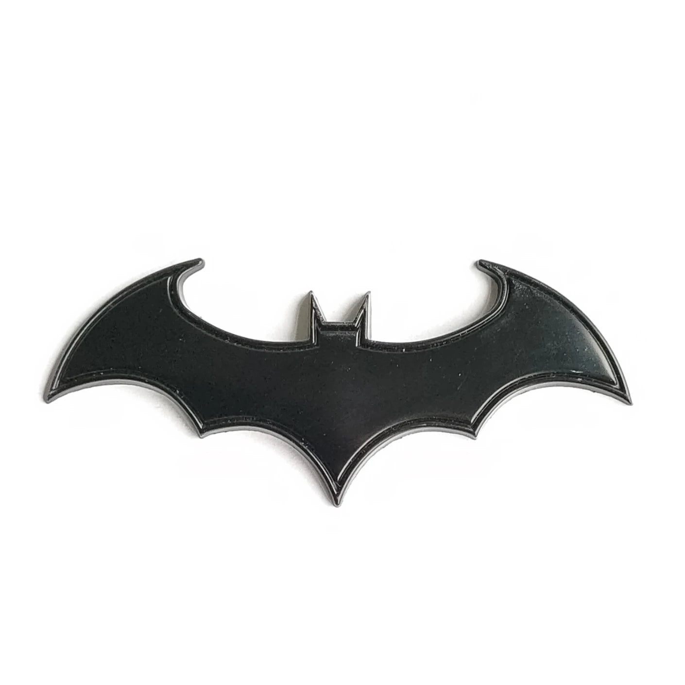 Emblème 3D BAT en métal chromé – Accessoire de style automobile professionnel