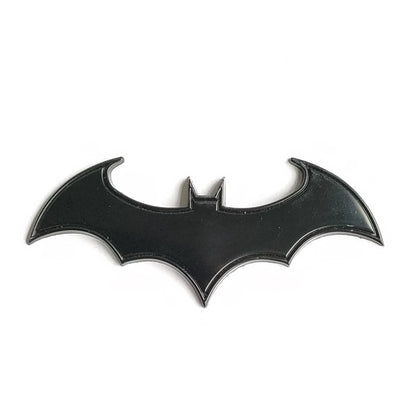 Emblème 3D BAT en métal chromé – Accessoire de style automobile professionnel