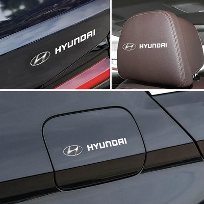 Heat-Resistant Brake Caliper Badge Stickers for Hyundai