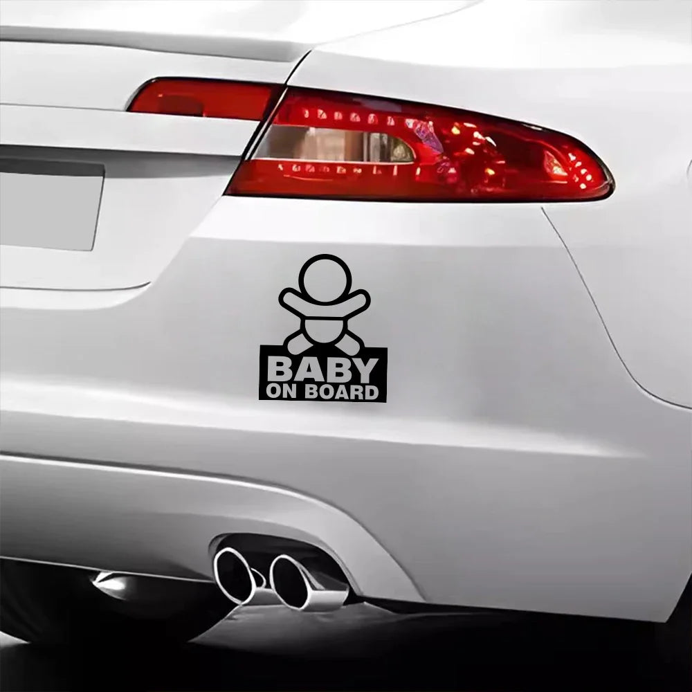 Baby on Board Safety Sticker – Durable Vinyl Car Decal Sign – Car Accessories | MotorWorld Marketplace