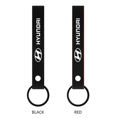 Premium Suede Keychain for Hyundai