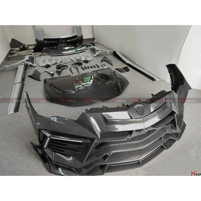 Dry Carbon Body Kit for Urus MANSOR Gen3: Bumpers, Hood, Skirts Dry carbon fiber – Car Accessories | MotorWorld Marketplace