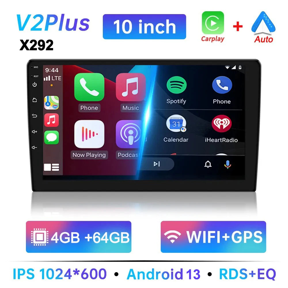 Universal 2 Din Android 13 Car Radio 7/9/10" 64G GPS BT 10-4G 64G CarPlay China Mainland – Car Accessories | MotorWorld Marketplace