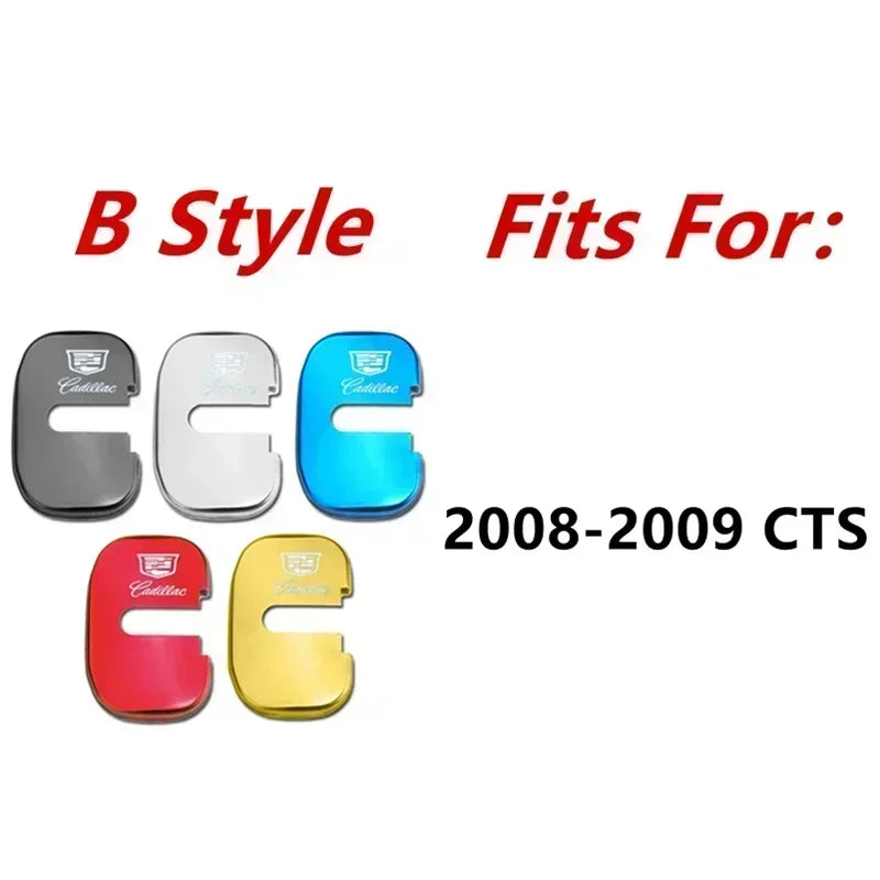 (NOT SOLD TO USA) 4pcs Door Lock Cover Stickers for Cadillac CTS ATS Escalade – Car Accessories | MotorWorld Marketplace