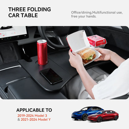 Tesla Model X/S/3/Y 2018-2025 Steering Wheel Desk Tray