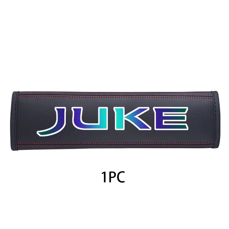 Premium Cowhide Seat Belt Protector Cover for Nissan Juke