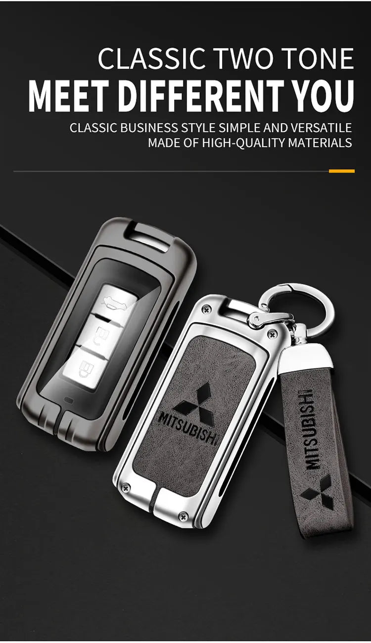 Premium Zinc Alloy Key Shell for Mitsubishi