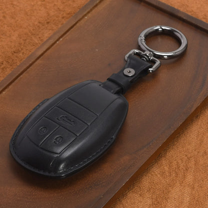 Premium Leather Key Cover for Bentley Bentayga/GT/Spur/Mulsanne black – Car Accessories | MotorWorld Marketplace