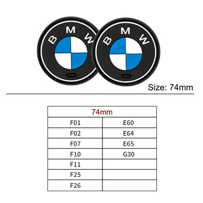 Lot de 2 tapis de coffre BMW compatibles avec les châssis des séries F/E/G X1-X6 1-7
