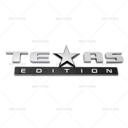 3D TEXAS EDITION Emblem Badge