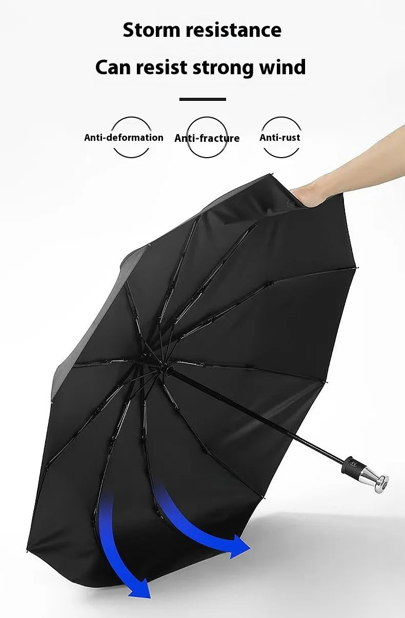 Mercedes-Benz Auto Sunshade Umbrella | Windproof & Folding