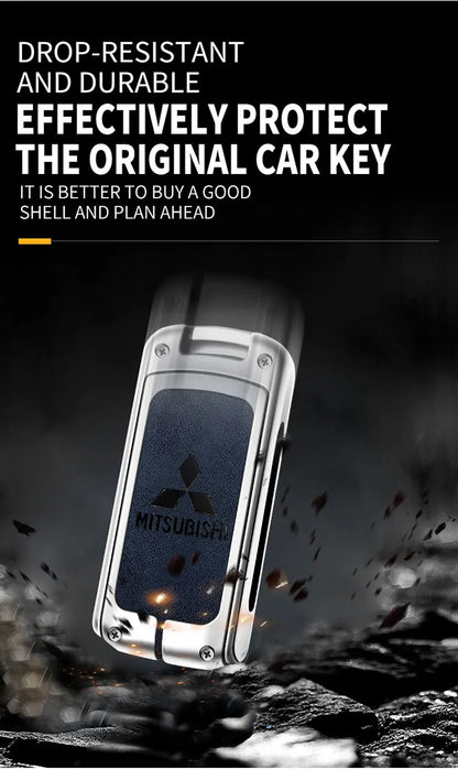 Premium Zinc Alloy Key Shell for Mitsubishi