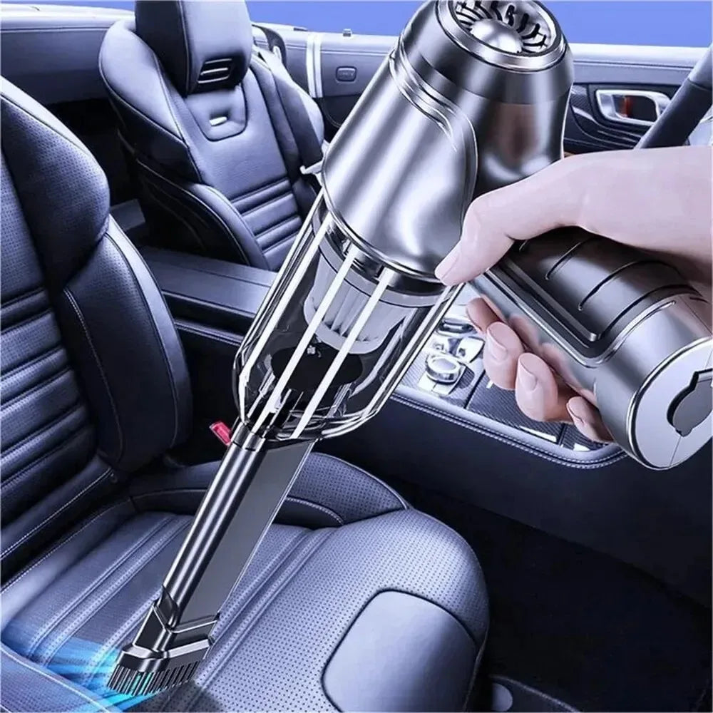 Portable Mini Car Vacuum Cleaner with Strong Suction