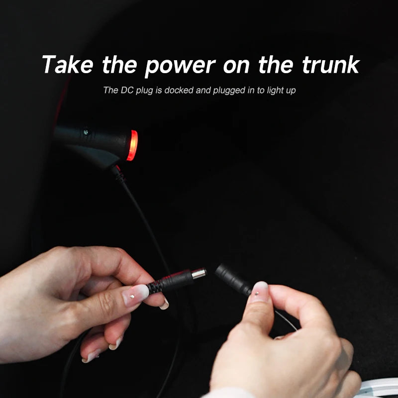 Tesla Model Y Customized LED Trunk Lights