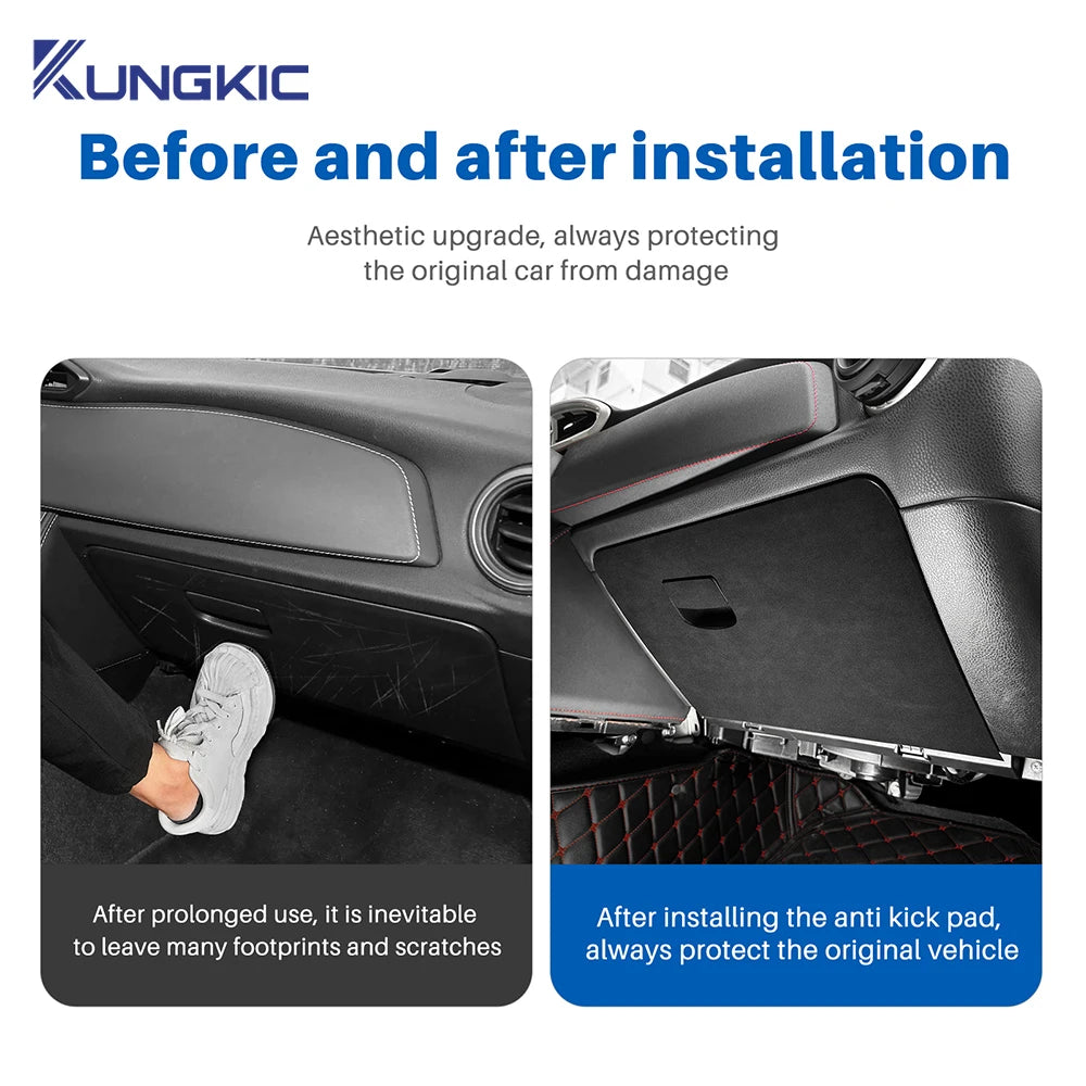 BRZ/GT86 2012-2020 Suede Copilot Box Anti-Kick Protector – Car Accessories | MotorWorld Marketplace
